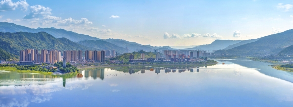 漢豐湖美景。開州區融媒體中心供圖 華龍網發