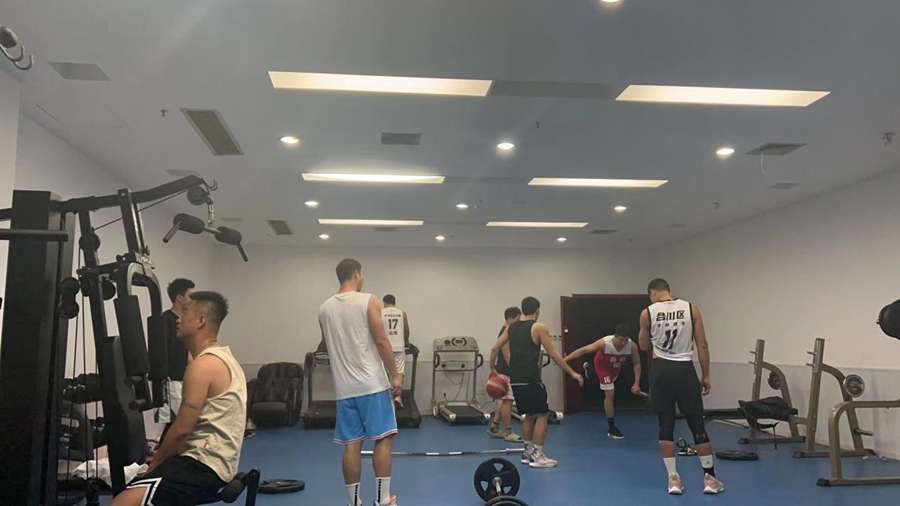 球隊訓練現場。受訪者供圖